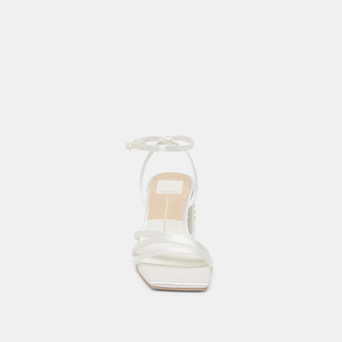 YSABEL PEARL HEELS TRUE WHITE SATIN
 – Dolce Vita | Dolce Vita