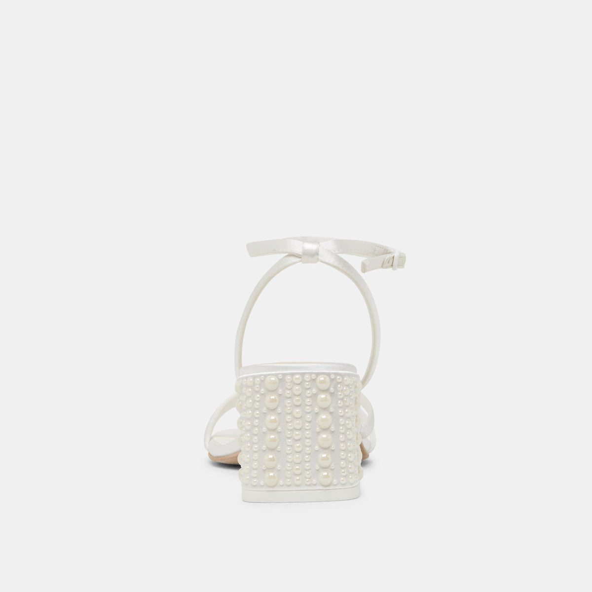 YSABEL PEARL HEELS TRUE WHITE SATIN
 – Dolce Vita | Dolce Vita