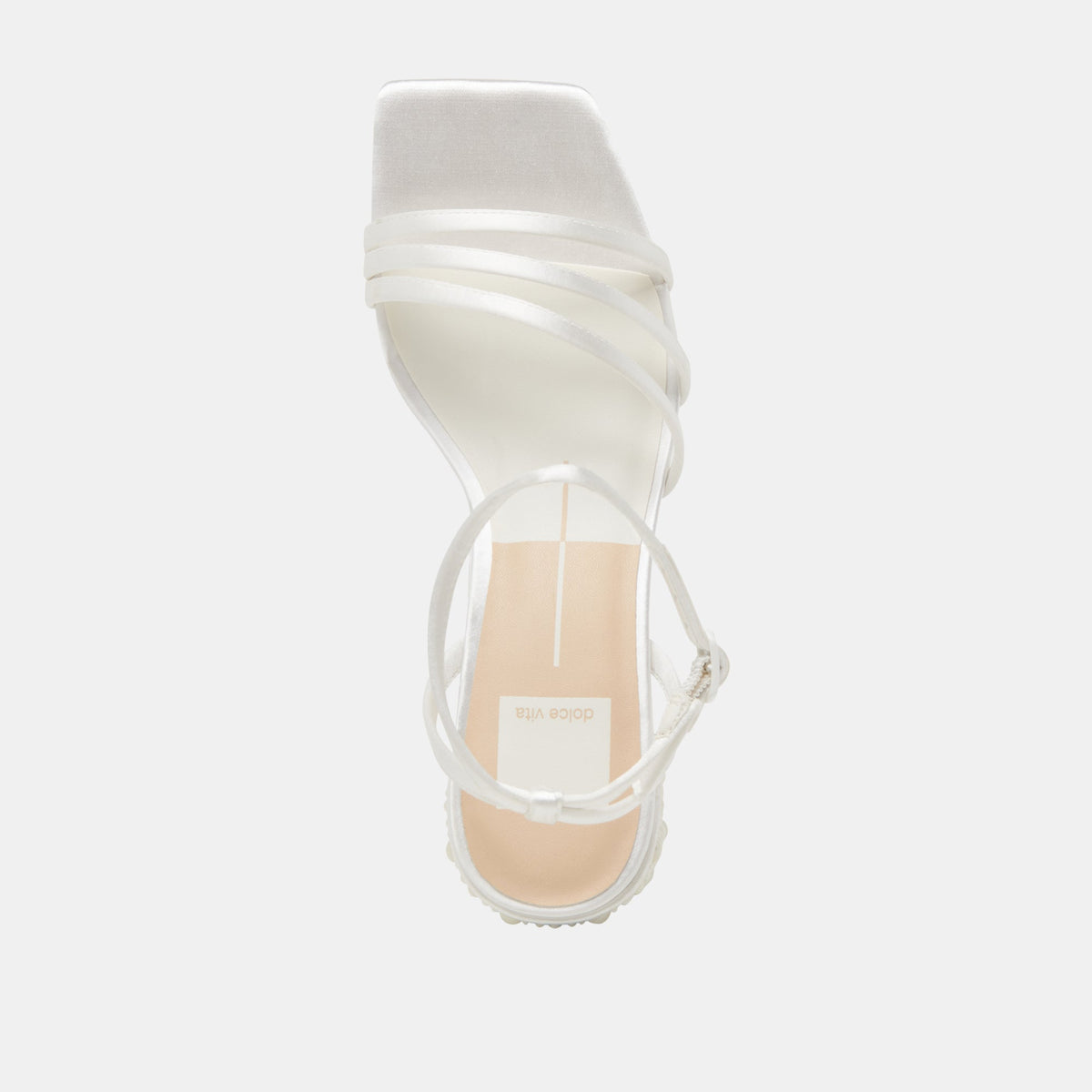 YSABEL PEARL HEELS TRUE WHITE SATIN
 – Dolce Vita | Dolce Vita