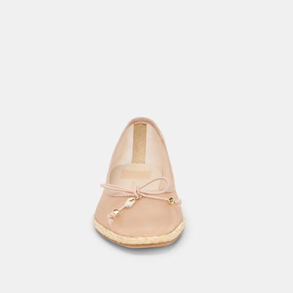 Tianna Mesh Blush Mesh Ballet Flats | Dolce Vita