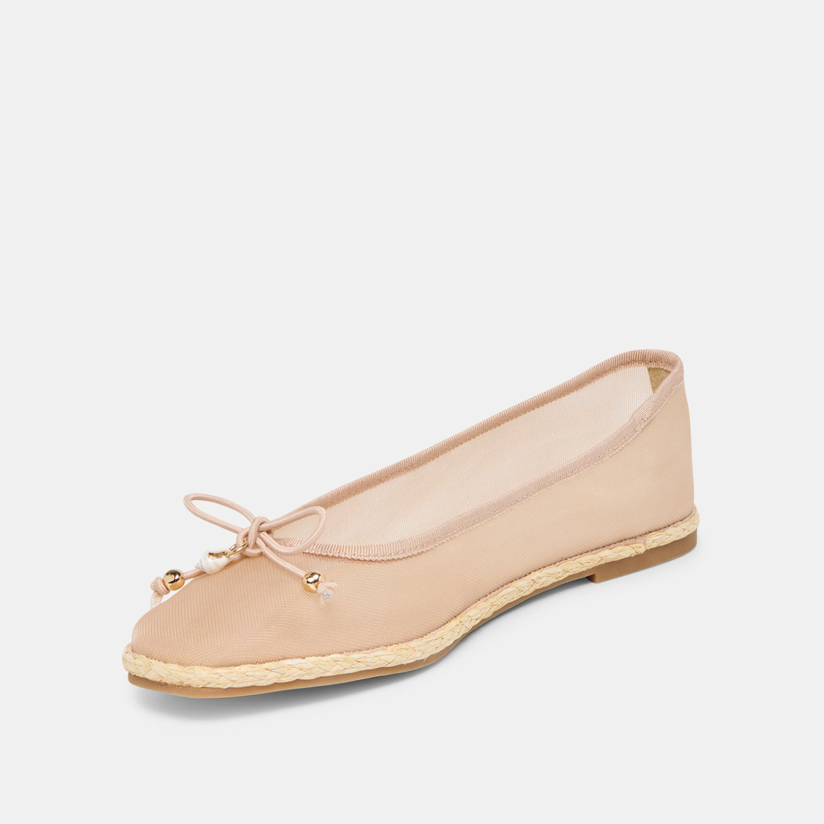 Tianna Mesh Blush Mesh Ballet Flats | Dolce Vita