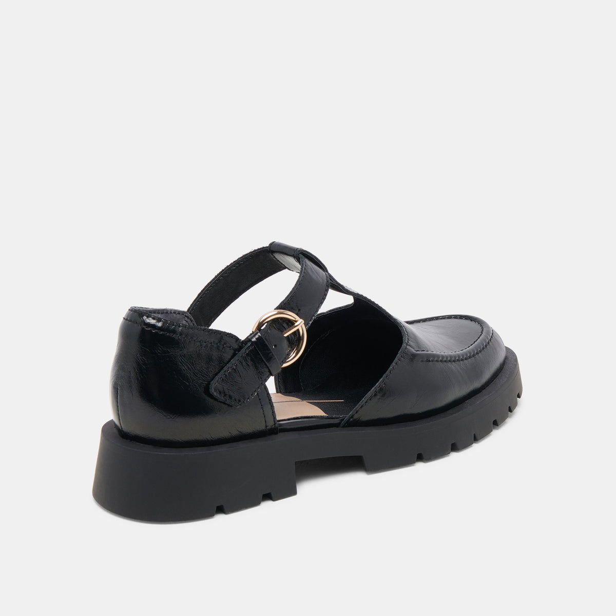 EMILIO FLATS MIDNIGHT CRINKLE PATENT LEATHER
 – Dolce Vita | Dolce Vita