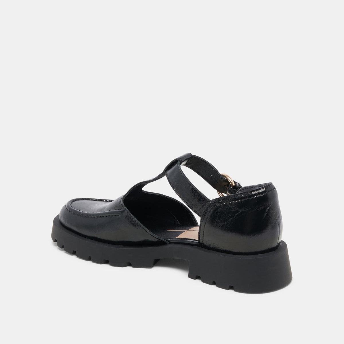 EMILIO FLATS MIDNIGHT CRINKLE PATENT LEATHER
 – Dolce Vita | Dolce Vita