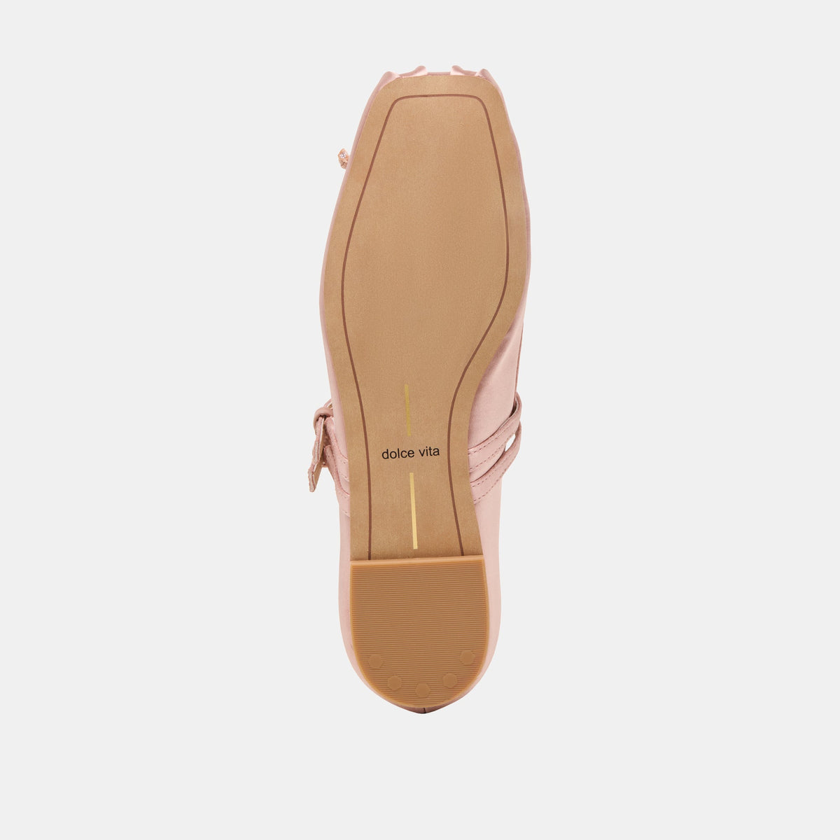 Gibsen Blush Satin Ballet Flats | Dolce Vita