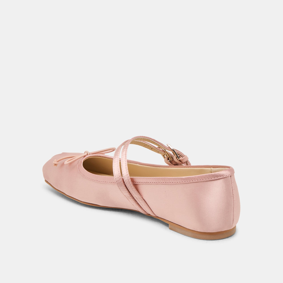Gibsen Blush Satin Ballet Flats | Dolce Vita