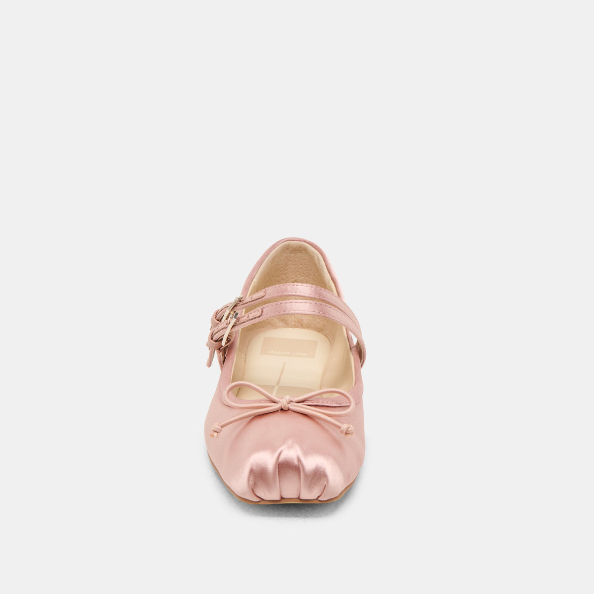 Gibsen Blush Satin Ballet Flats | Dolce Vita