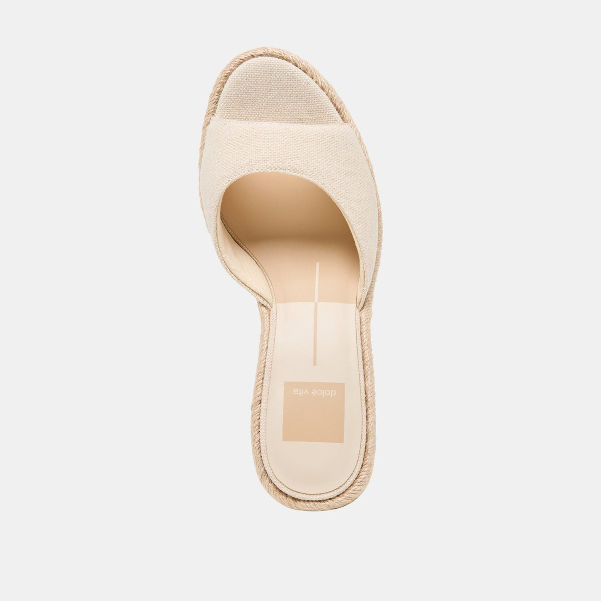 Vaya Ecru Linen Wedges | Dolce Vita