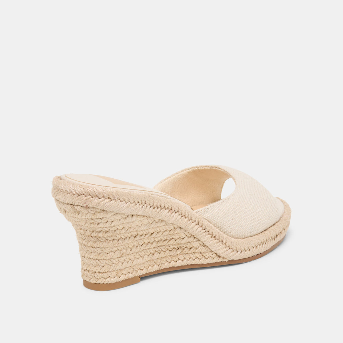 Vaya Ecru Linen Wedges | Dolce Vita