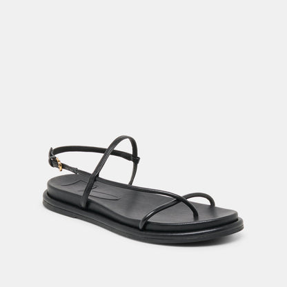 Dom Black Leather Sandals | Dolce Vita