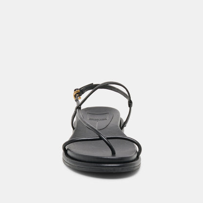 Dom Black Leather Sandals | Dolce Vita