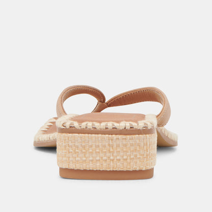 BARTY SANDALS LIGHT TAN LEATHER
 – Dolce Vita | Dolce Vita