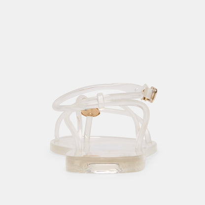 Kenley Vinyl Crystal Jelly Sandals | Dolce Vita