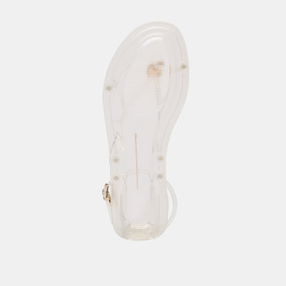 Kenley Vinyl Crystal Jelly Sandals | Dolce Vita