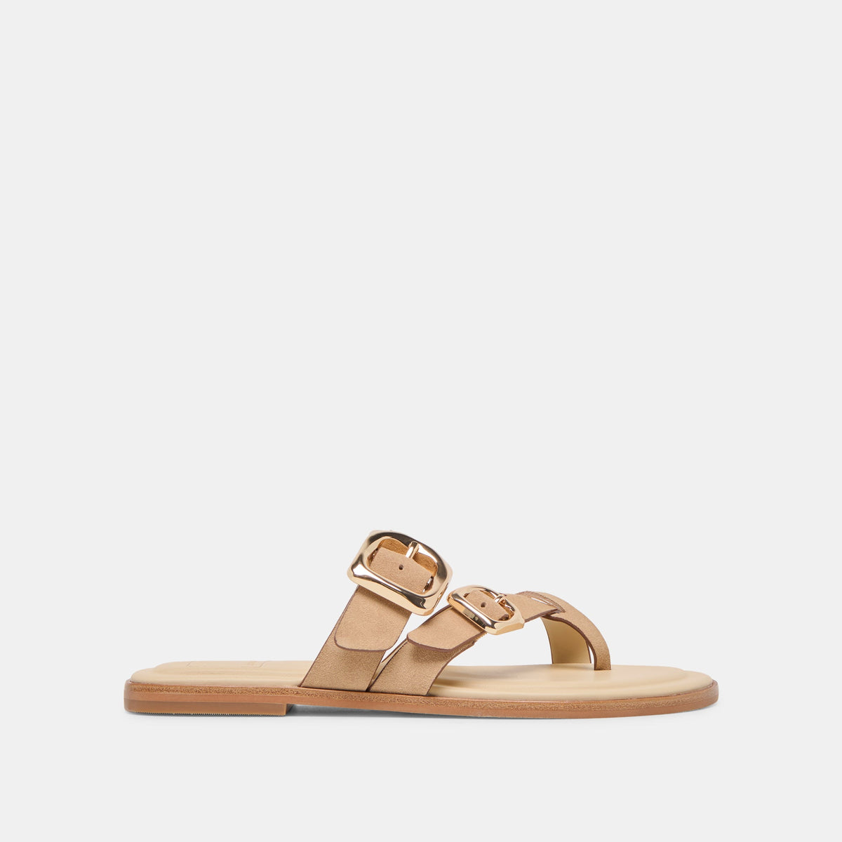 Shore Camel Suede Sandals | Dolce Vita