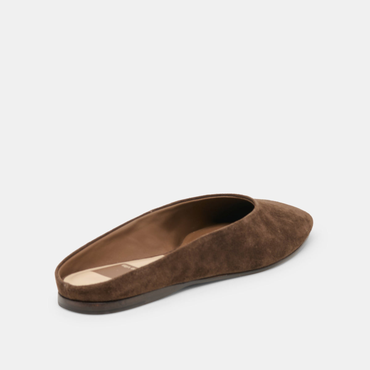Eila Dk Brown Suede Flats | Dolce Vita