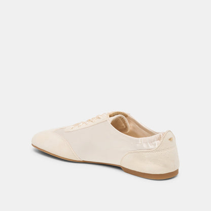 Itzy Vanilla Satin Sneakers | Dolce Vita