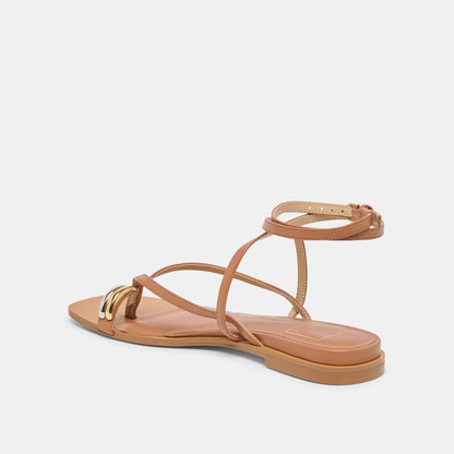Tyrice Espresso Leather Sandals | Dolce Vita