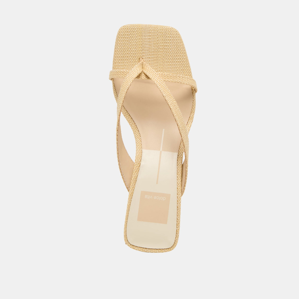 Brevel Natural Raffia Heels | Dolce Vita