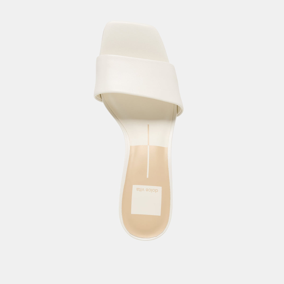 Rexa True White Leather Heels | Dolce Vita