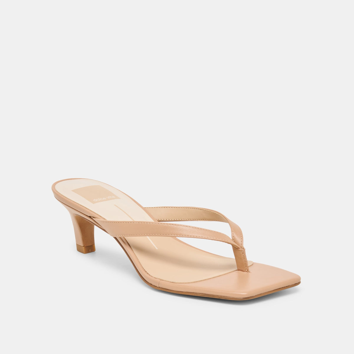 Ramia Cafe Leather Heels | Dolce Vita