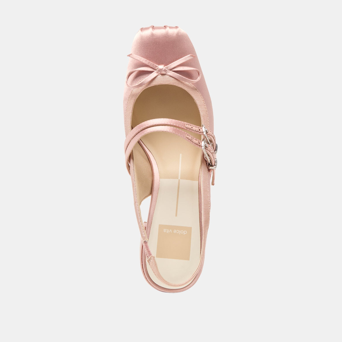 Loris Blush Satin Heels | Dolce Vita