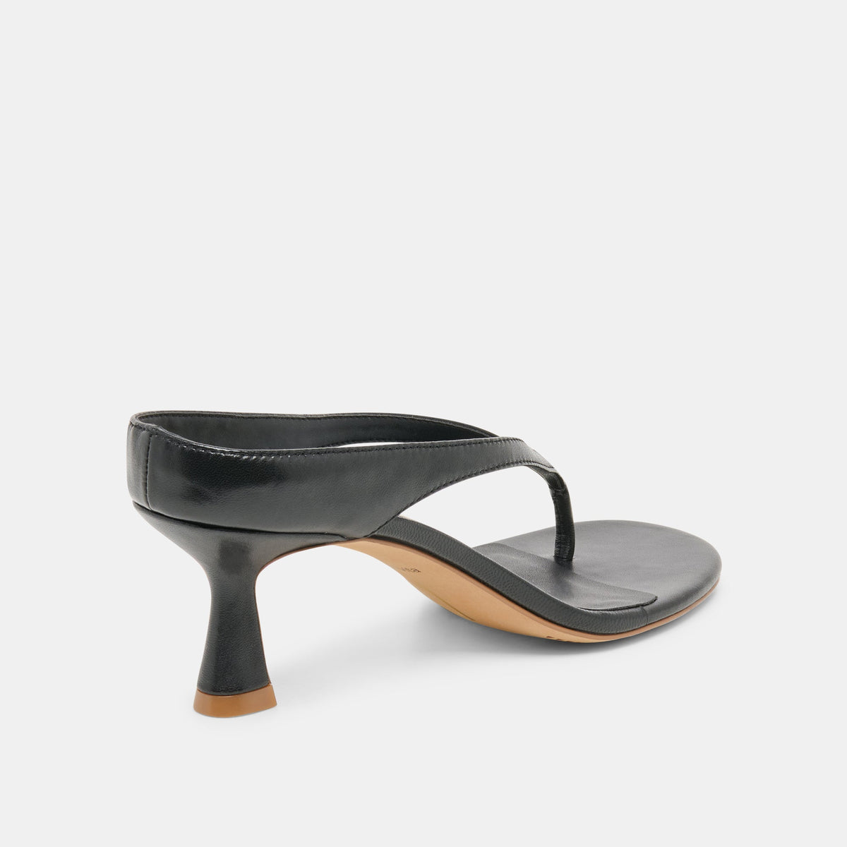 Doreen Black Leather Heels | Dolce Vita