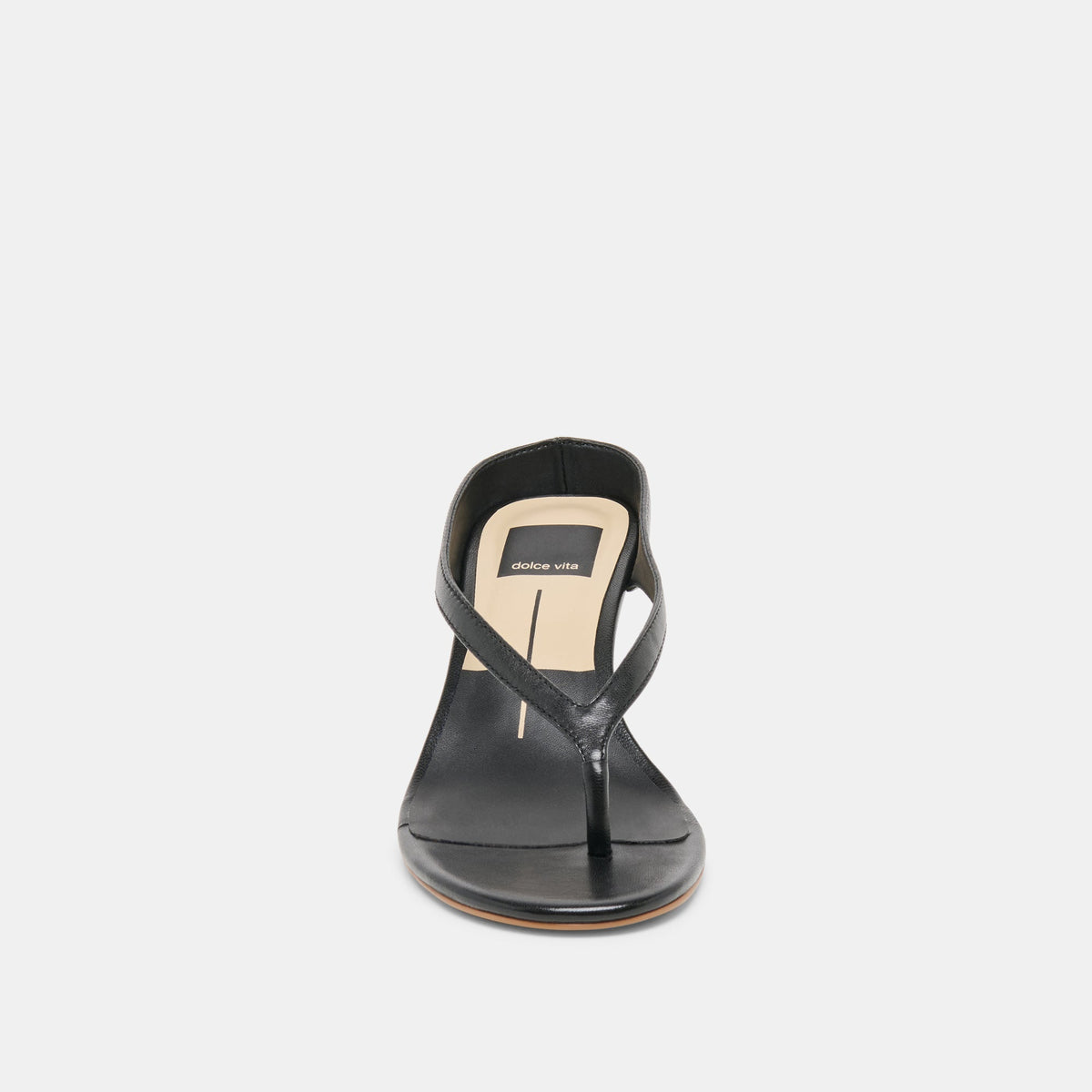 Doreen Black Leather Heels | Dolce Vita