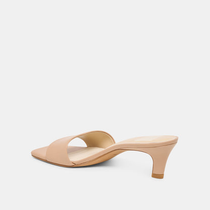 Rexa Light Tan Leather Heels | Dolce Vita