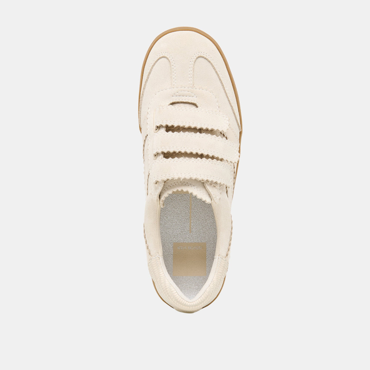 Merit Velcro Ivory Leather Sneakers | Dolce Vita