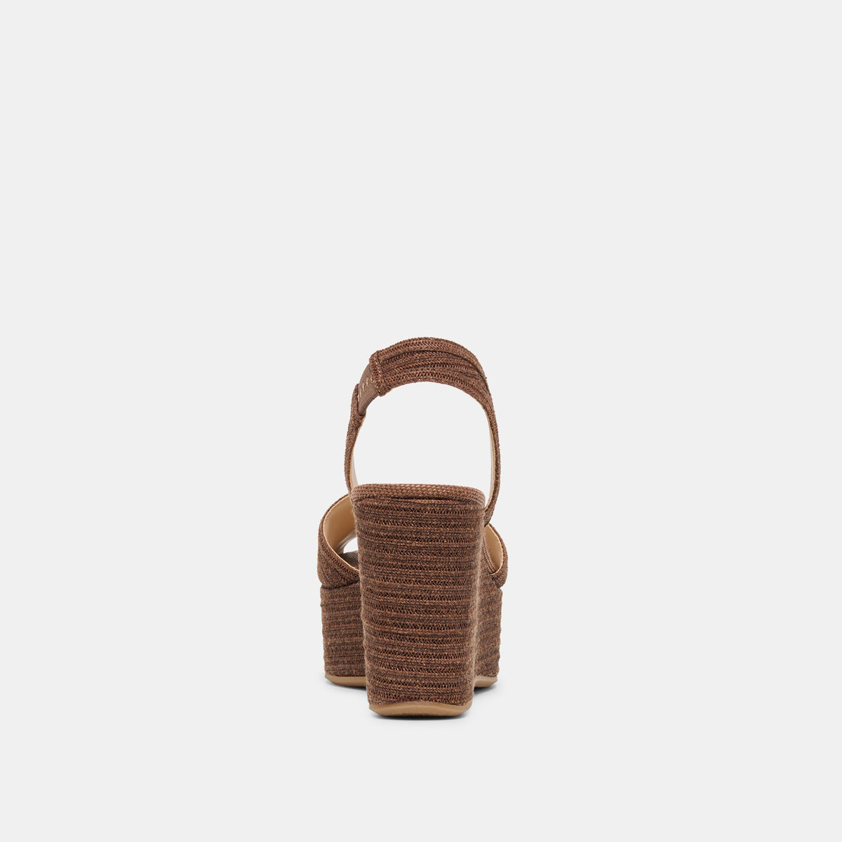 Akera Cocoa Raffia Wedges | Dolce Vita