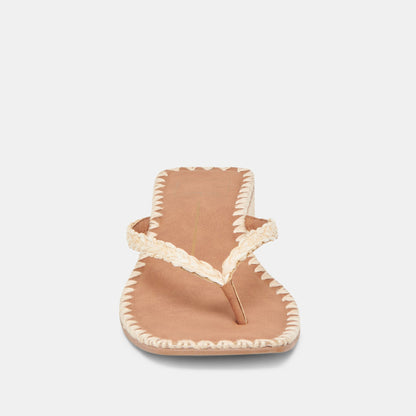 BARTY SANDALS LT NATURAL RAFFIA
 – Dolce Vita | Dolce Vita