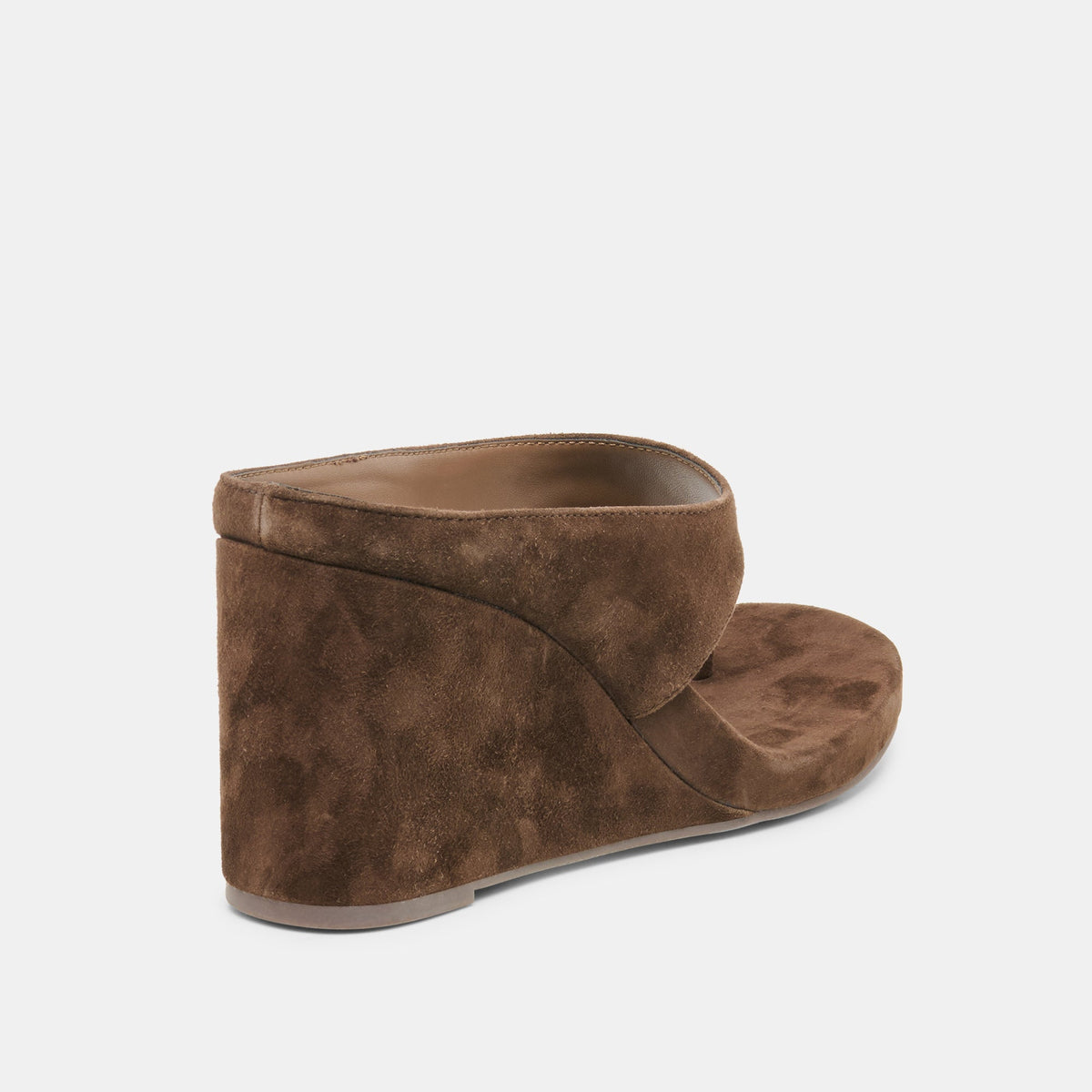 Hinna Dk Brown Suede Wedges | Dolce Vita
