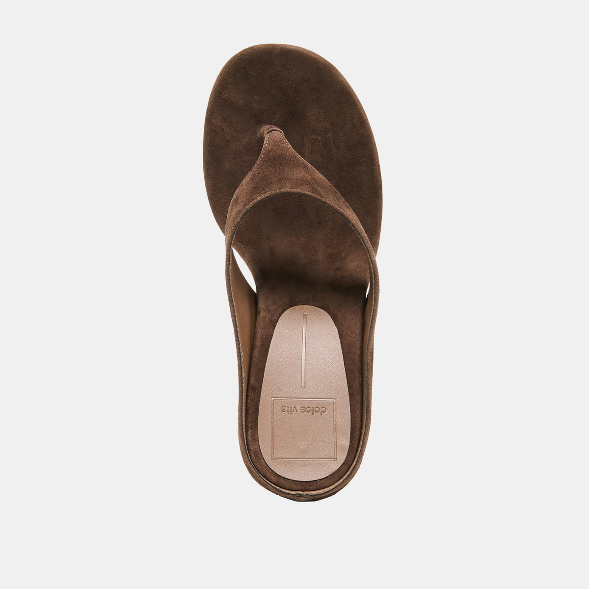 Hinna Dk Brown Suede Wedges | Dolce Vita