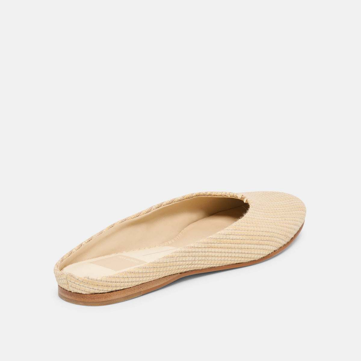 Eila Lt Natural Raffia Flats | Dolce Vita