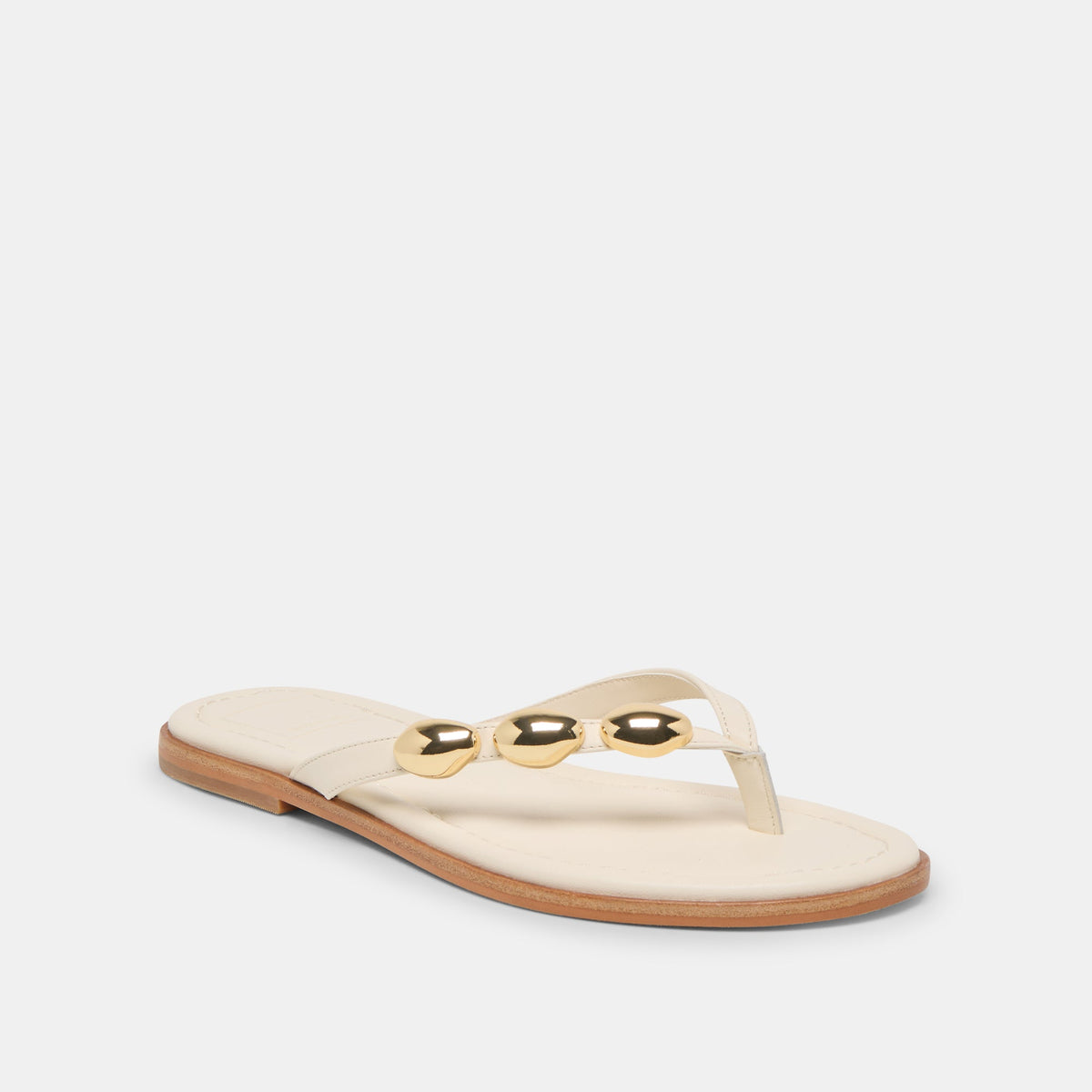 Juny Off White Leather Sandals | Dolce Vita