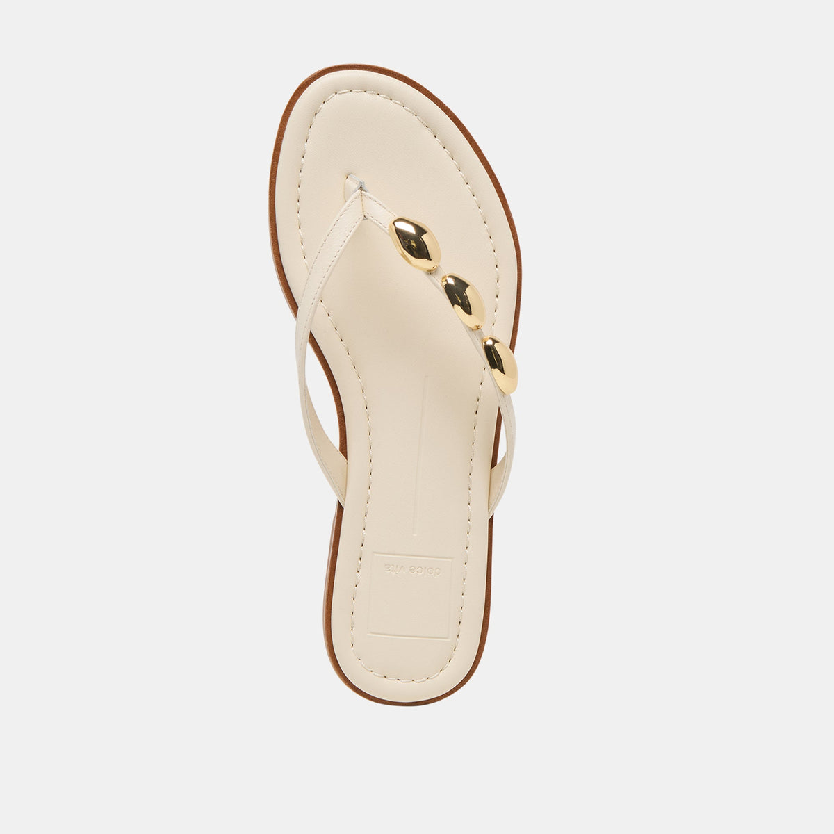 Juny Off White Leather Sandals | Dolce Vita