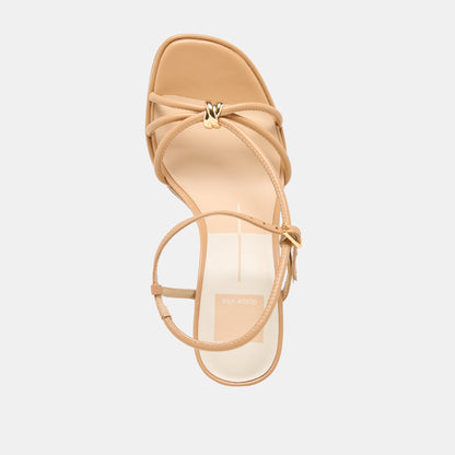 Odete Lt Tan Leather Heels | Dolce Vita