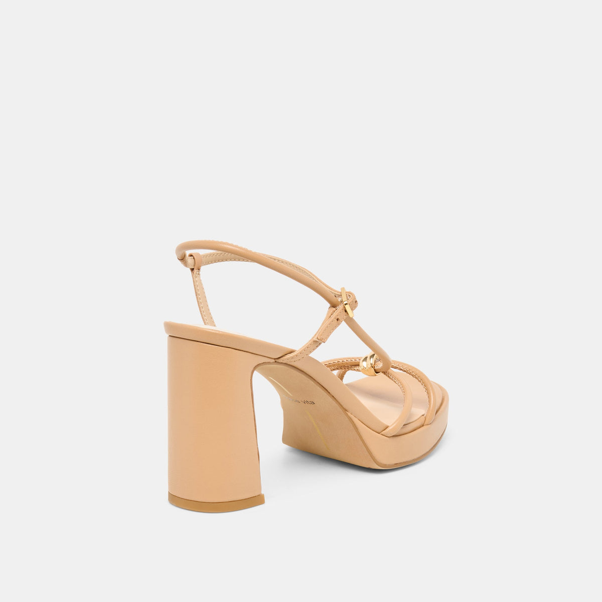 Odete Lt Tan Leather Heels | Dolce Vita