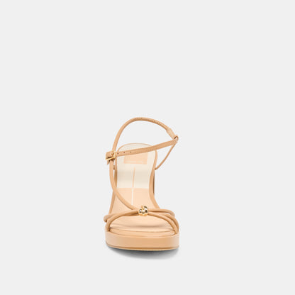 Odete Lt Tan Leather Heels | Dolce Vita