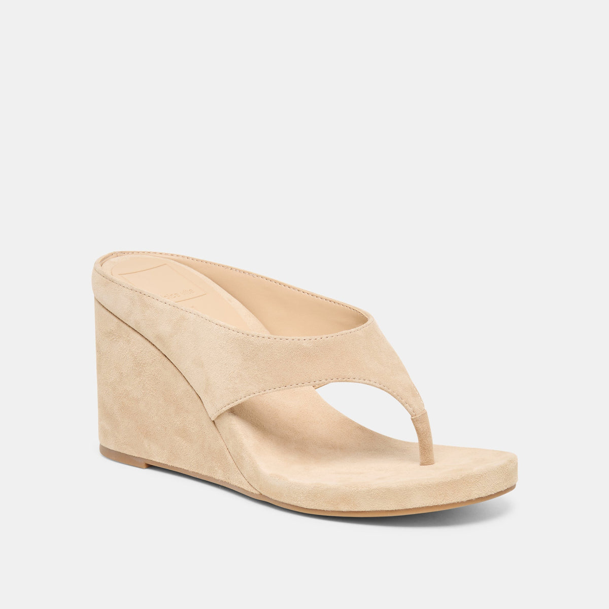 Hinna Camel Suede Wedges | Dolce Vita