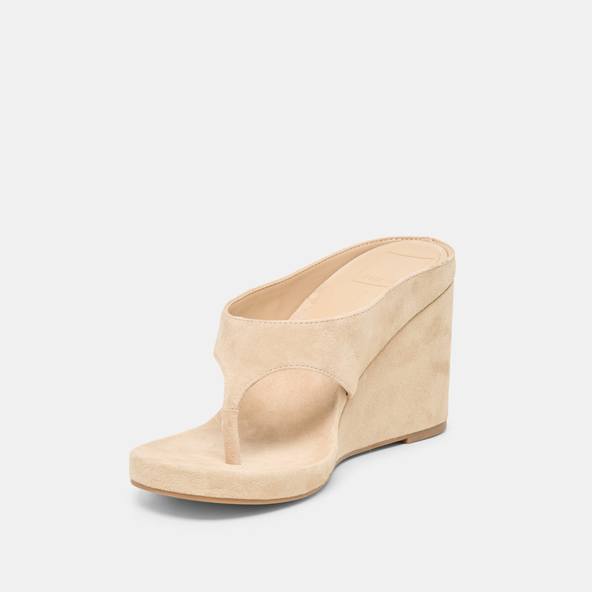 Hinna Camel Suede Wedges | Dolce Vita