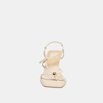 Mylee Creme Leather Heels | Dolce Vita