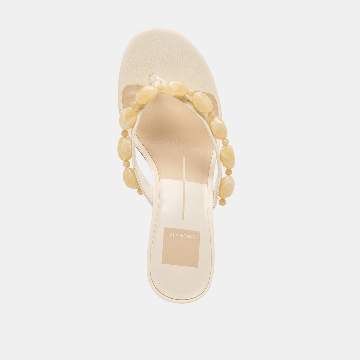 Daksie Off White Leather Heels | Dolce Vita