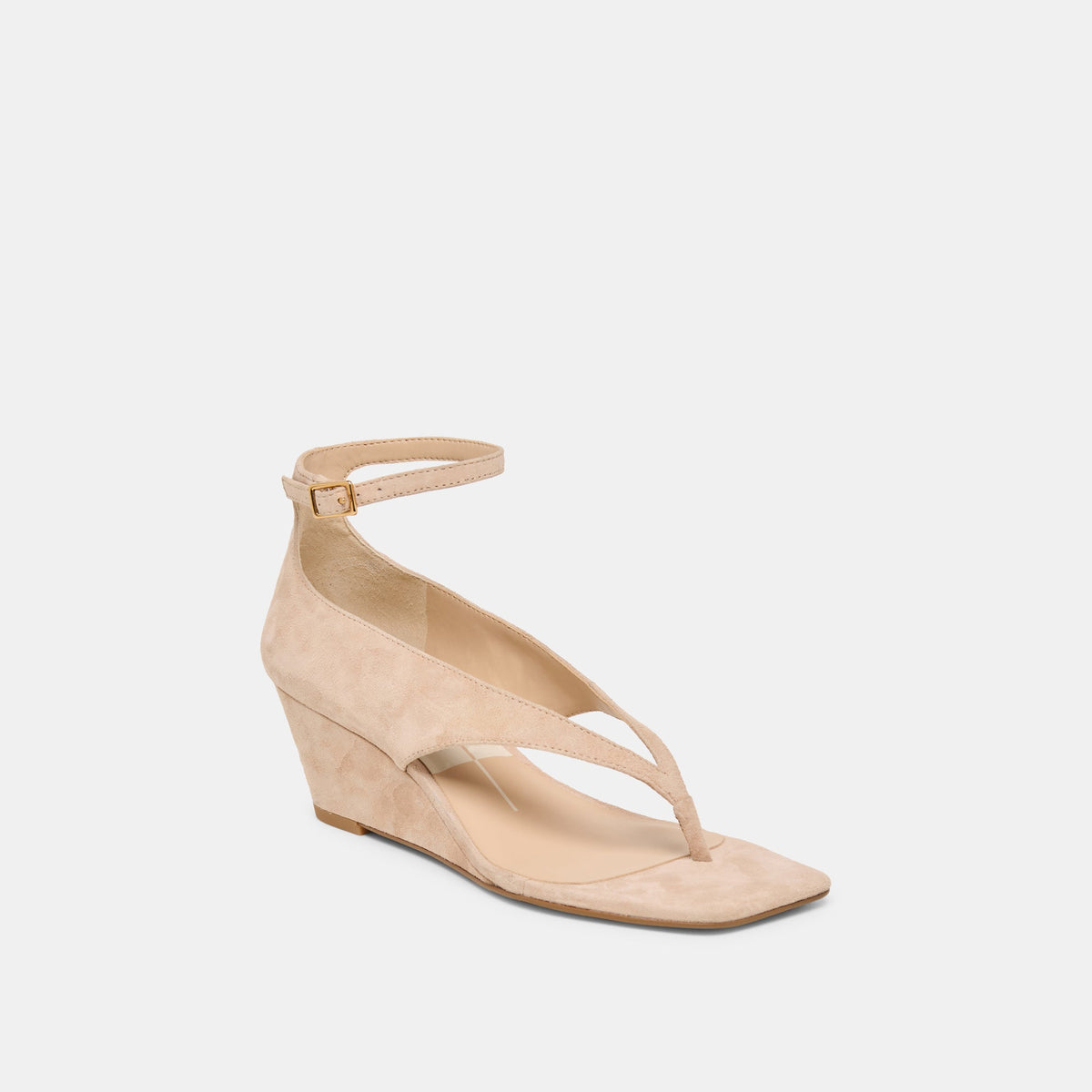 Quinny Bamboo Suede Wedges | Dolce Vita