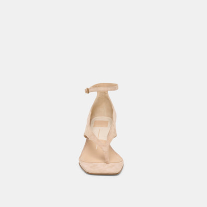 Quinny Bamboo Suede Wedges | Dolce Vita