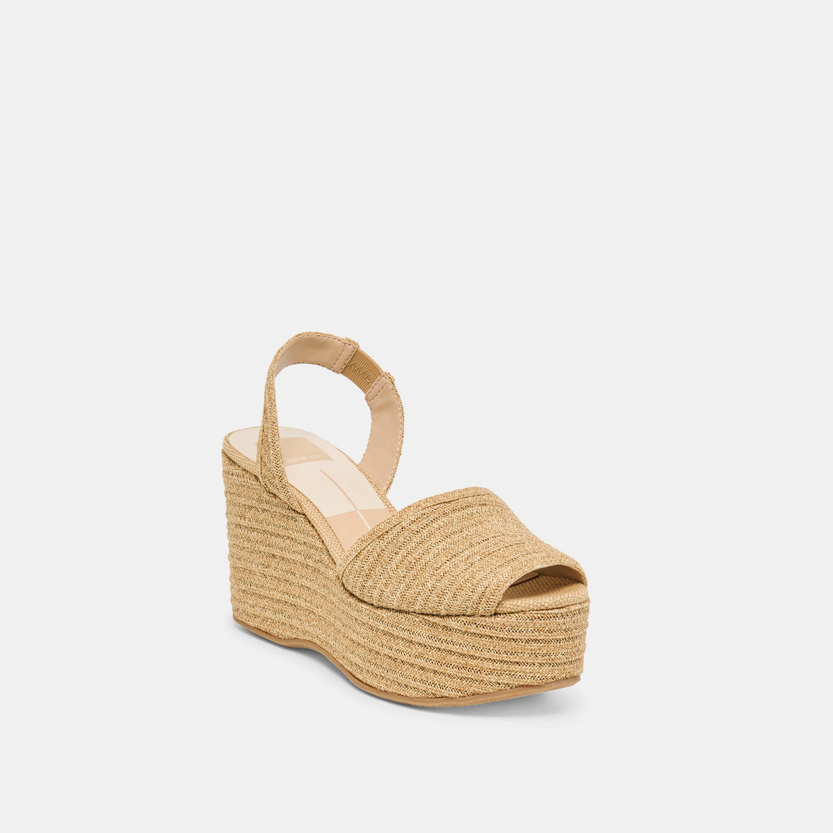 Akera Natural Raffia Wedges | Dolce Vita