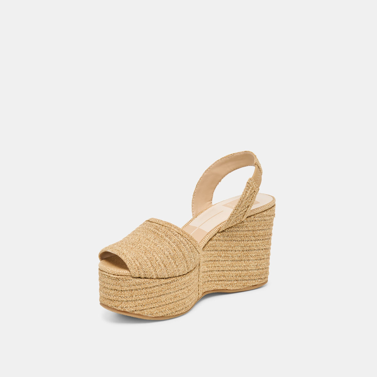 Akera Natural Raffia Wedges | Dolce Vita