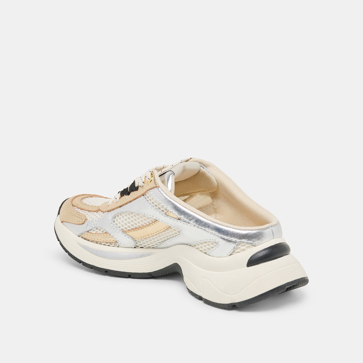 SWAYZY Metallic Multi Leather Platform Slip-on Sneakers | Dolce Vita
