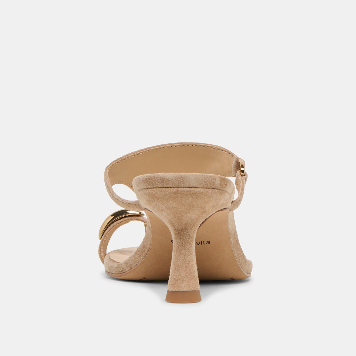 Derrel Camel Suede Heels | Dolce Vita