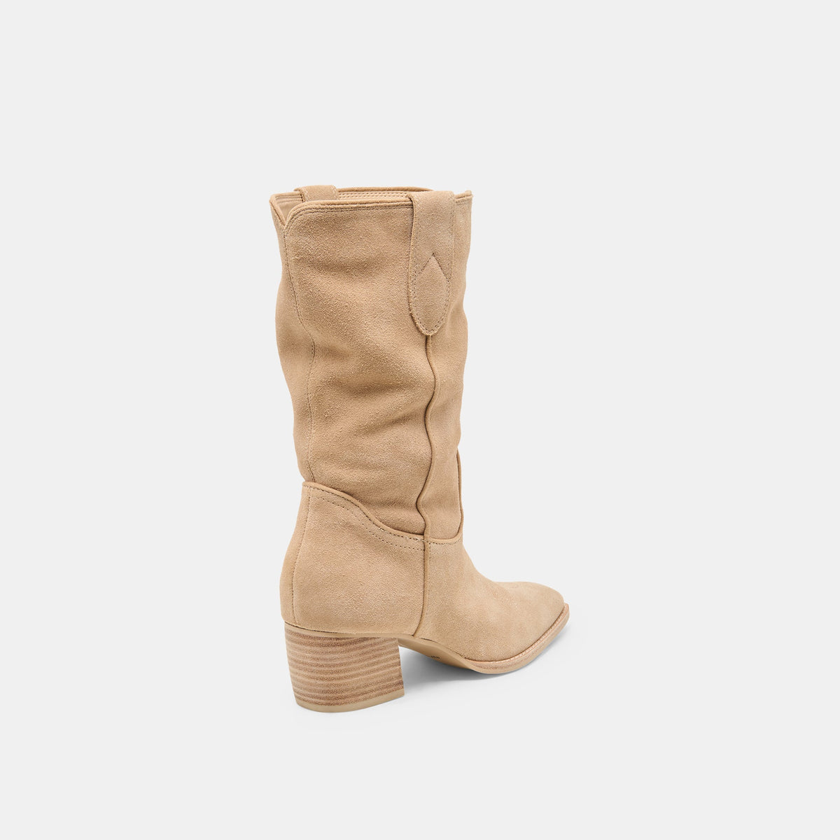 Vergil Camel Suede Boots | Dolce Vita